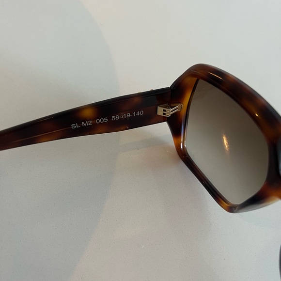 Saint Laurent Sunglasses SL M2 005 (Brown) - Picture 6 of 9